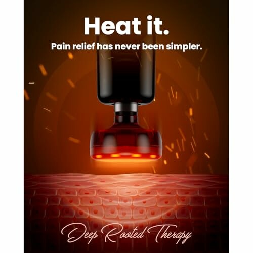 Dispositif de thérapie chauffante pour soulager la douleur