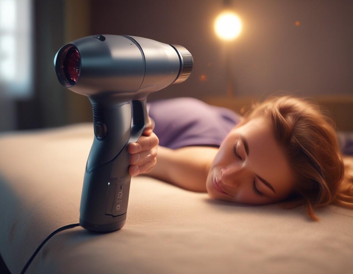 Pistolets de massage à tête chauffante